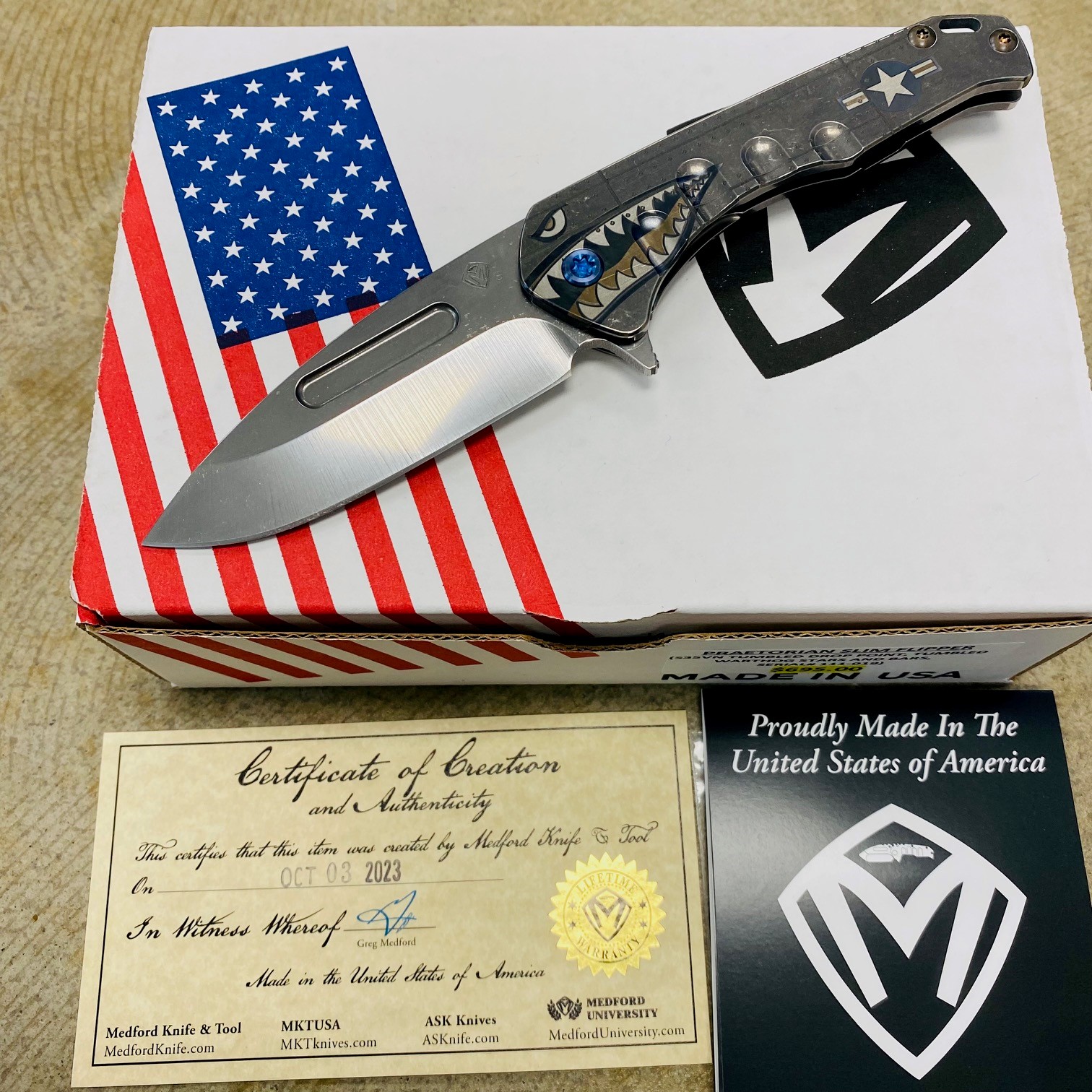 Medford Praetorian Slim Flipper 3.25