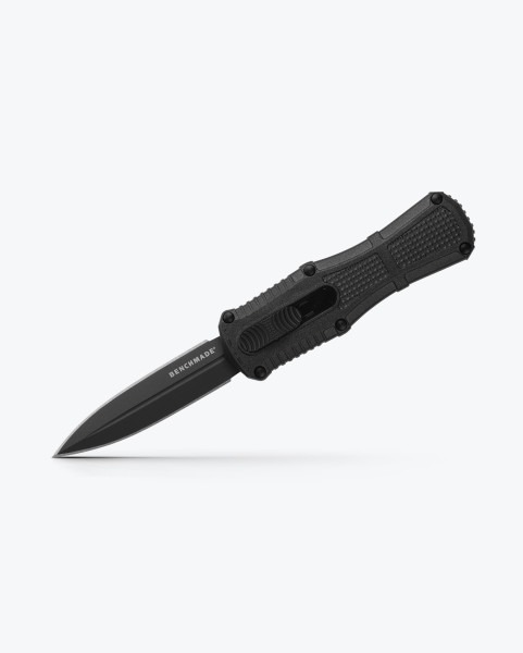 Benchmade 3375GY MINI Claymore OTF Automatic 3.02" CPM-D2 Black Grivory Handles Knife