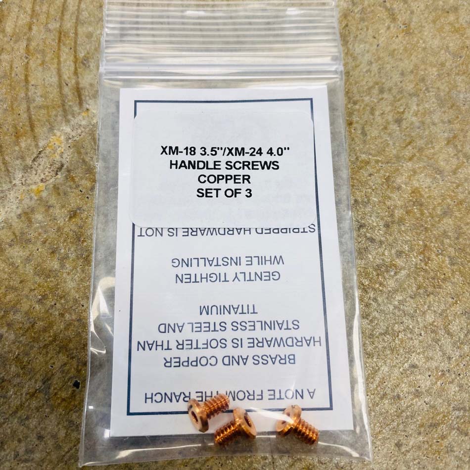 Rick Hinderer XM-24 4" Complete Hardware Kit COPPER - RH XM-24 4" Copper Kit