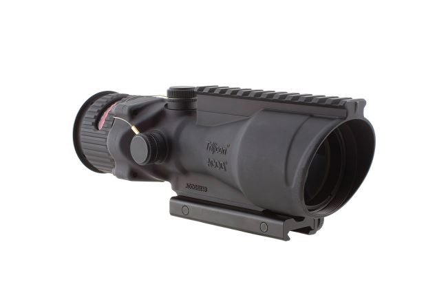 Trijicon TA648-308 ACOG 6x48 Dual Illuminated Chevron .308 BAC Reticle W/ TA75 Mount Trijicon TA648-308 ACOG 6x48 Dual Illuminated Chevron .308 BAC Reticle W/ TA75 Mount