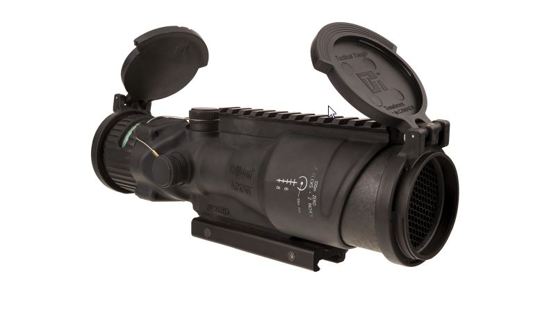 Trijicon TA648MGO-M2/240 ACOG 6x48 Dual Illuminated Greeen Horseshoe/Dot .50 BMG M2 BAC Reticle W/ TA75 Mount Trijicon TA648MGO-M2/240 ACOG 6x48 Dual Illuminated Greeen Horseshoe/Dot .50 BMG M2 BAC Reticle W/ TA75 Mount 