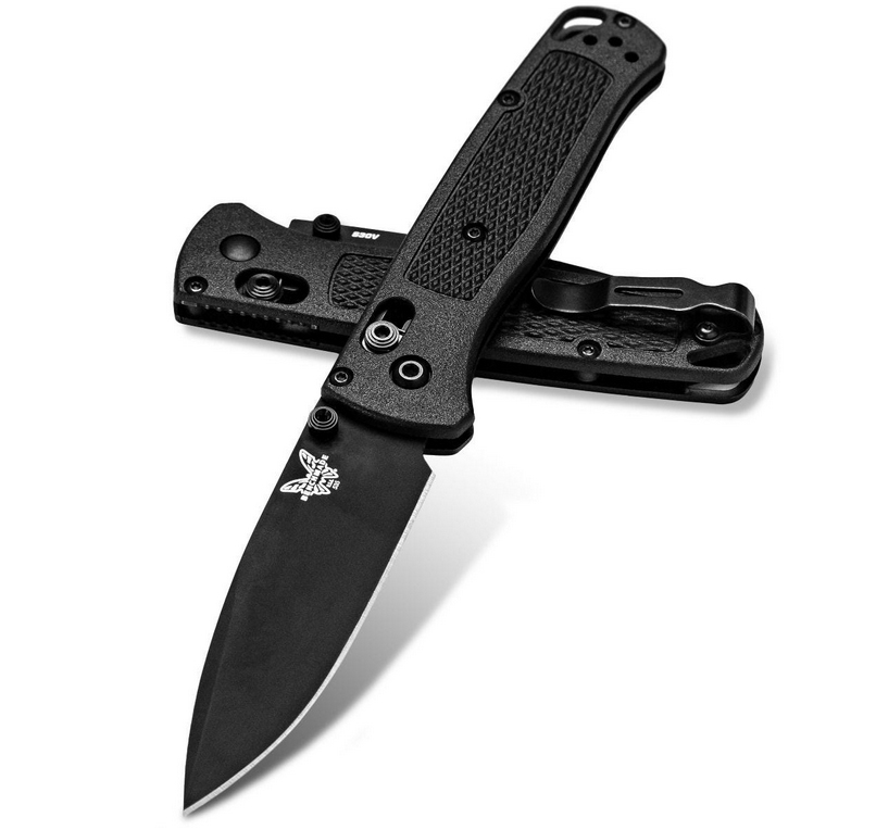 Benchmade 533BK-2 Mini Bugout AXIS Folding Knife 2.82" S30V Diamond-like Carbon Coated Handle  Benchmade 533BK-2 Mini Bugout AXIS Folding Knife 2.82" S30V Diamond-like Carbon Coated Handle 