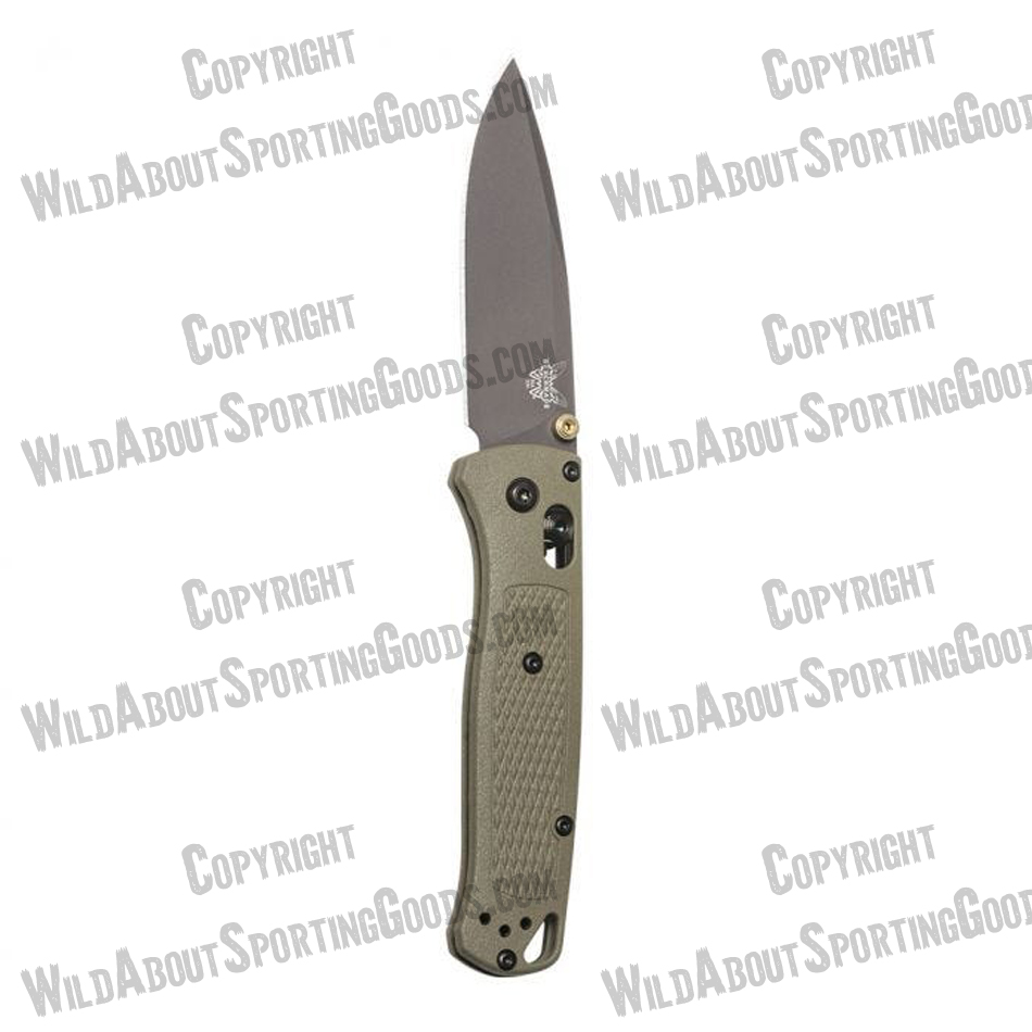 Benchmade 535GRY-1 Bugout AXIS Lock Knife Ranger Green 3.24" S30V Satin Plain Blade