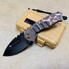 Medford Praetorian TI 3V 3.75" Stained Glass Rose Gold Copper Flats Knife 95-031 Medford Praetorian TI 3V 3.75" Stained Glass Rose Gold Copper Flats Knife 95-031