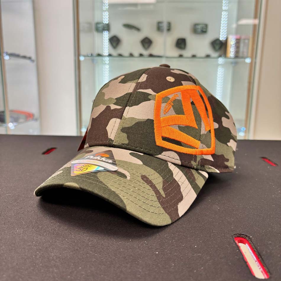 MKT Hat Camouflage with Orange Medford Shield MKT Hat Camouflage with Orange Medford Shield