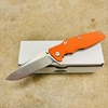 Rick Hinderer Eklipse 3.5" S45VN Spearpoint Tri-Way Stonewash Bronze, Orange G10 Knife Rick Hinderer Eklipse 3.5" S45VN Spearpoint Tri-Way Stonewash Bronze, Orange G10 Knife