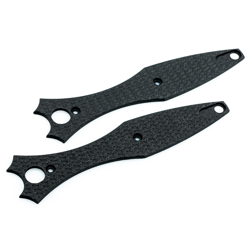 Rick Hinderer Maximus Textured Carbon Fiber Scale Set